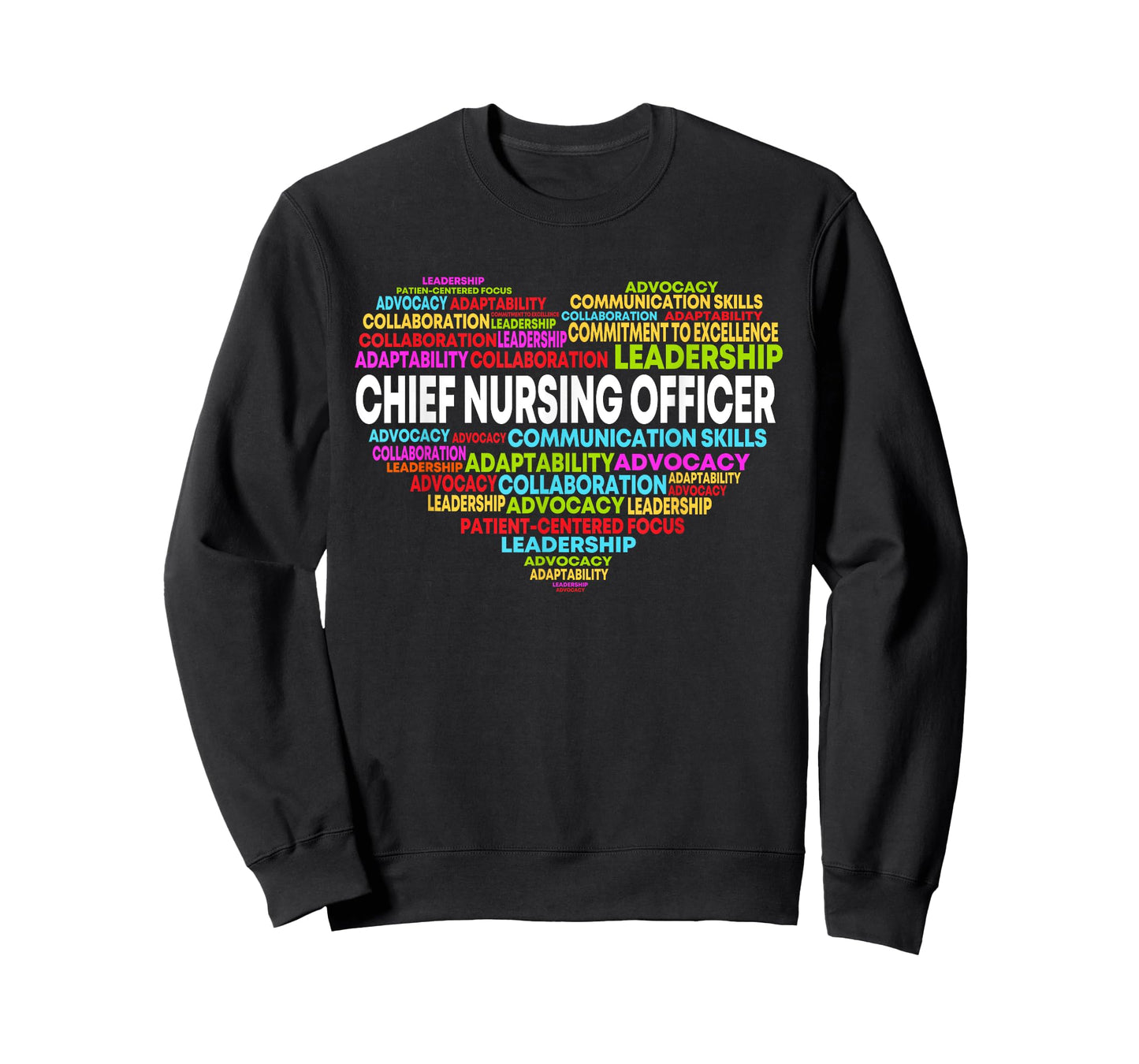 Chief Nursing Officer Heart Nursing Leadership Attitude T-Shirt