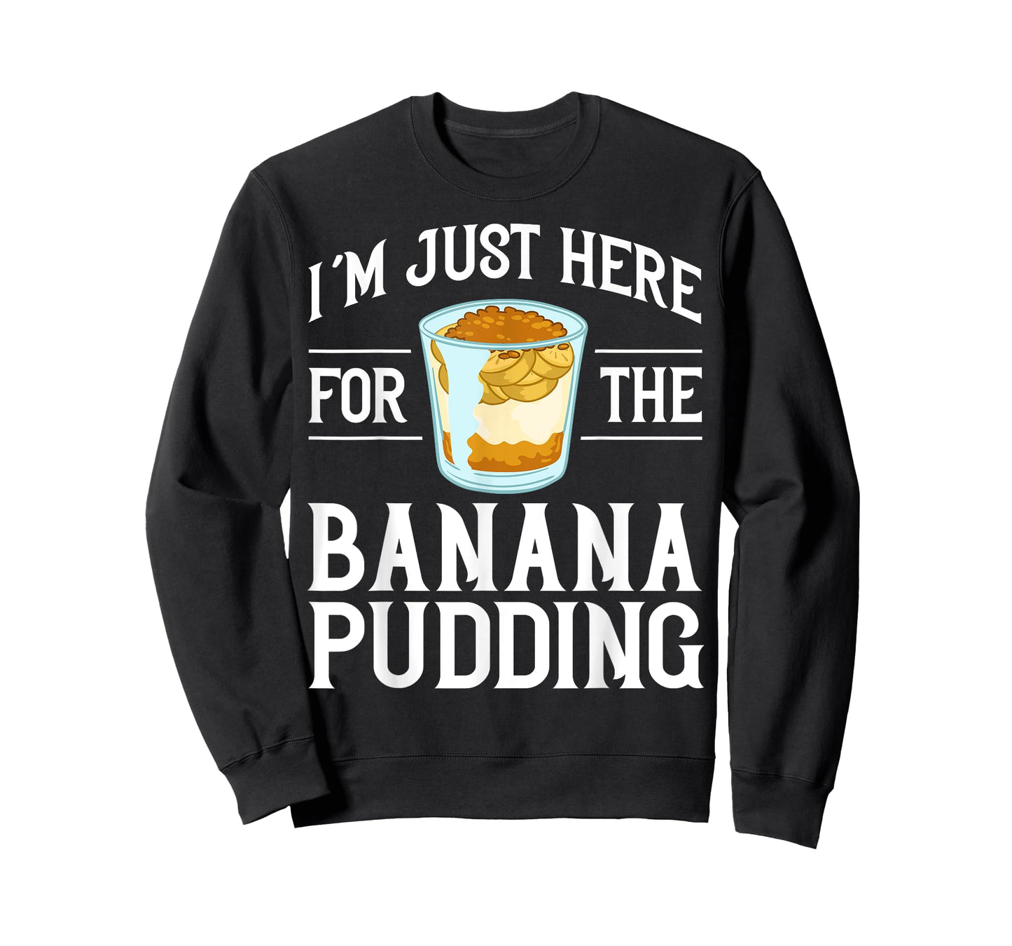 Banana Pudding Recipe Ice Cream T-Shirt for Men Women Girls Kids