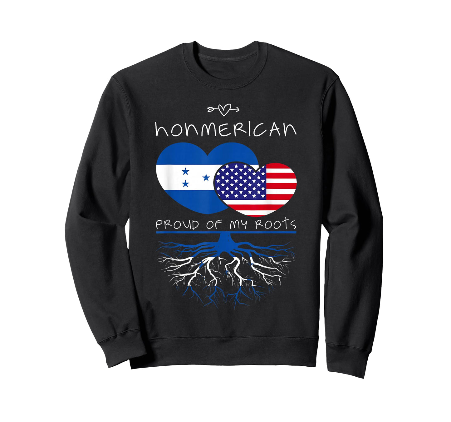 Honduras USA Proud Of Both Countries Honmerican T-Shirt