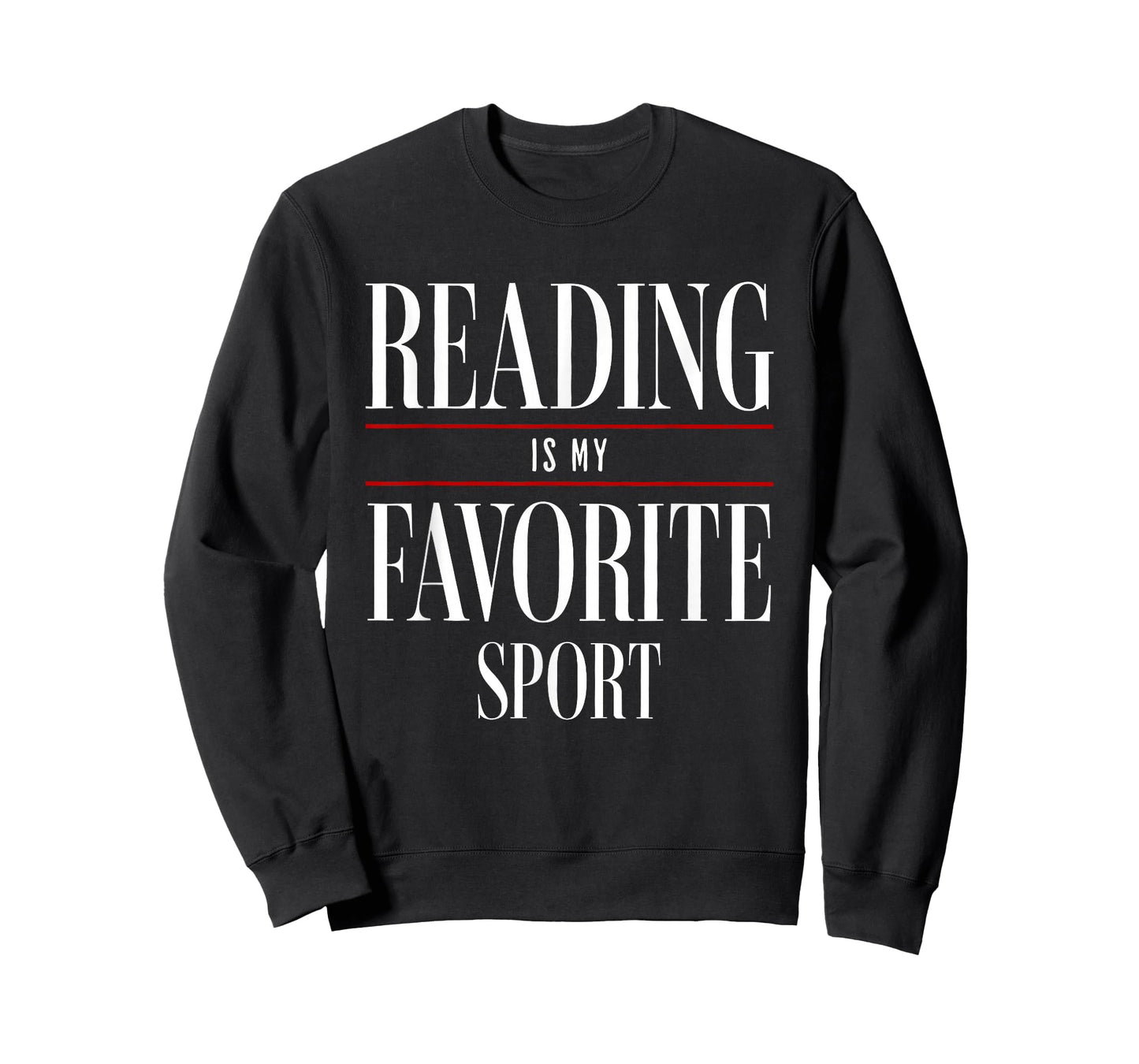 Reading Is My Favorite Sport Book Lover Funny Saying Quote T-Shirt