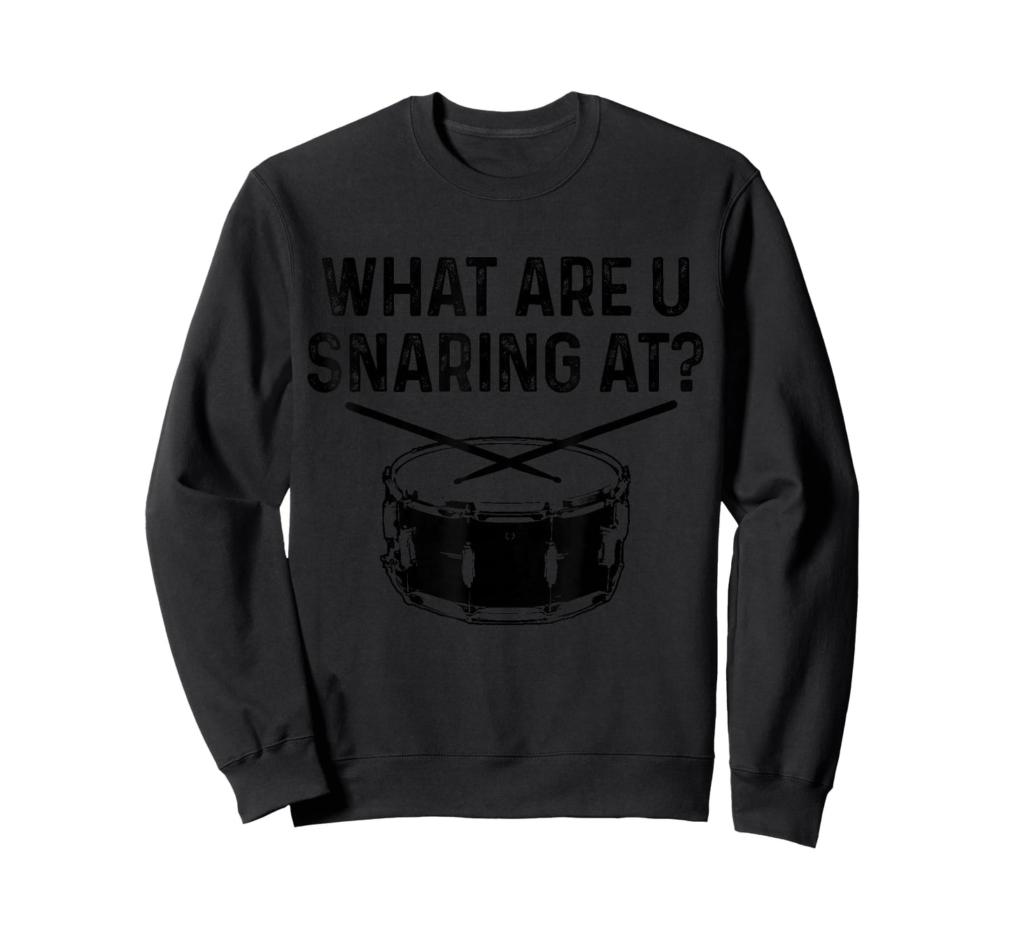 Drummer What Are You Snaring At Funny Drums Snare T-Shirt