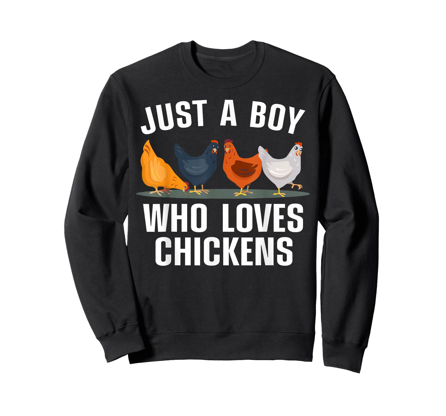 Cute Chicken Design For Men Boys Kids Farming Chicken Lover T-Shirt