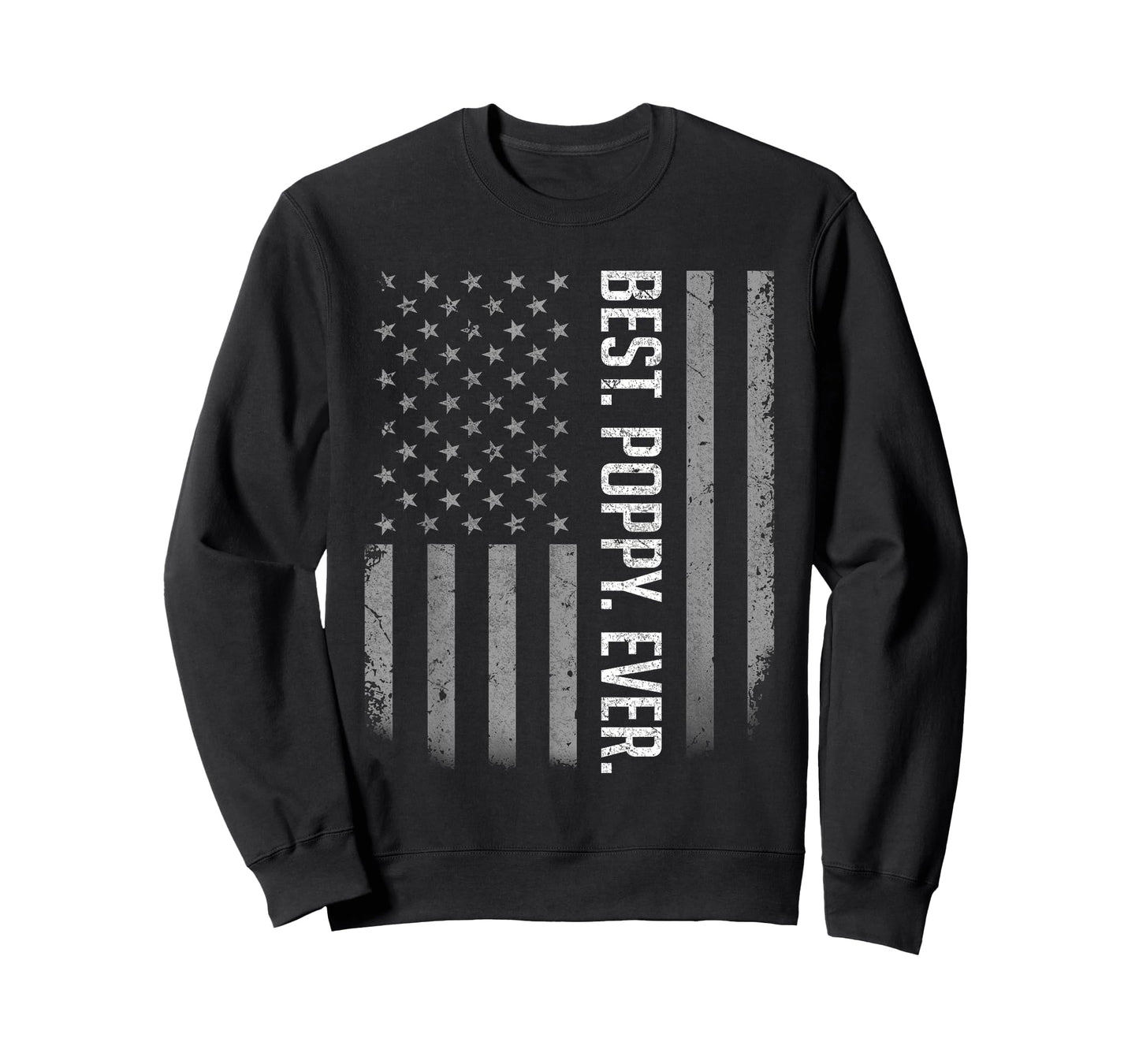 Best Poppy Ever US American Flag Shirt Gift For Father's Day T-Shirt for Men
