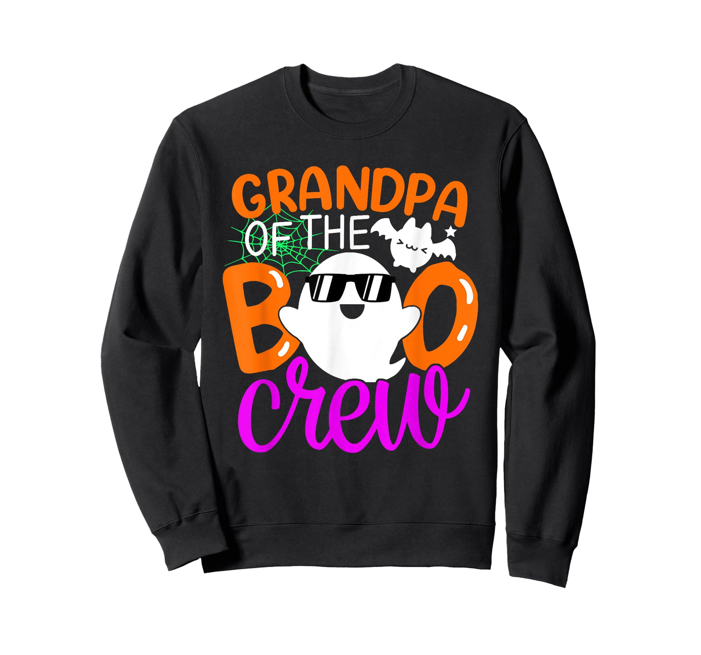 Grandpa Of The Boo Crew Shirt Halloween Family Matching T-Shirt