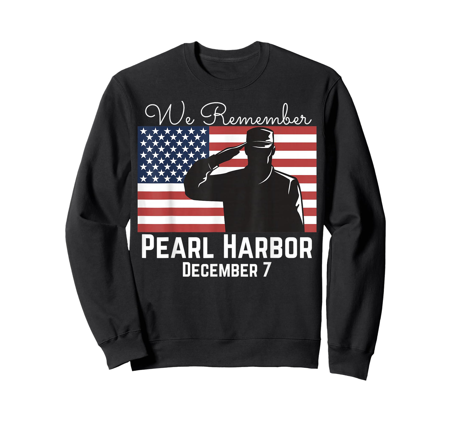 "We Remember Pearl Harbor" American WWII Pearl Harbor Tee T-Shirt
