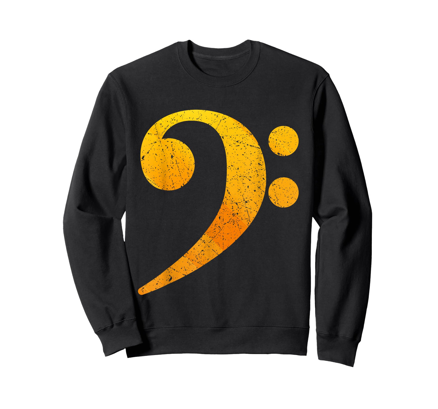Cool Bass Clef Art For Men Women Music Bass Player Bass Clef T-Shirt