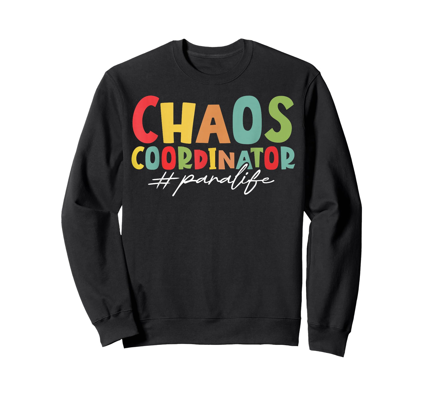 Chaos Coordinator Paralife Paraprofessional Para Educator T-Shirt