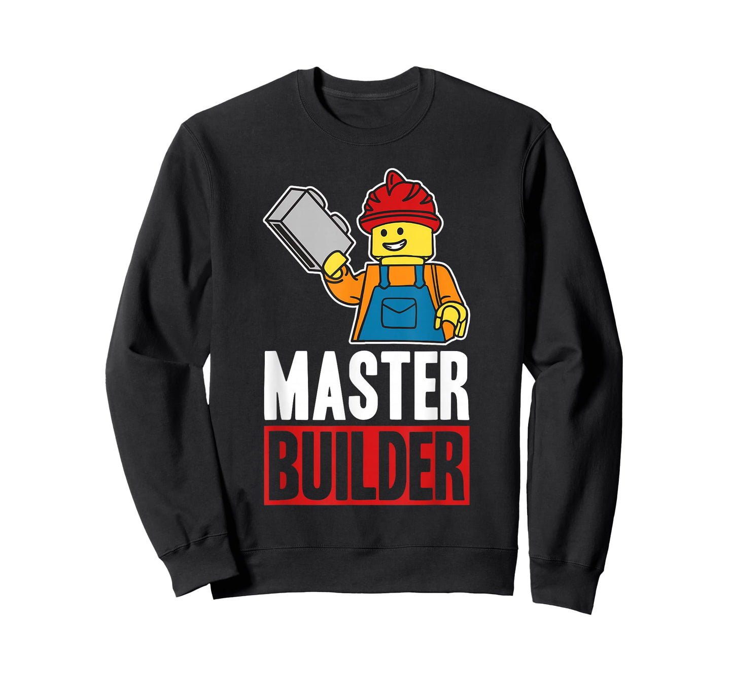 Funny Master Builder Building Blocks Gift Men Women Youth T-Shirt