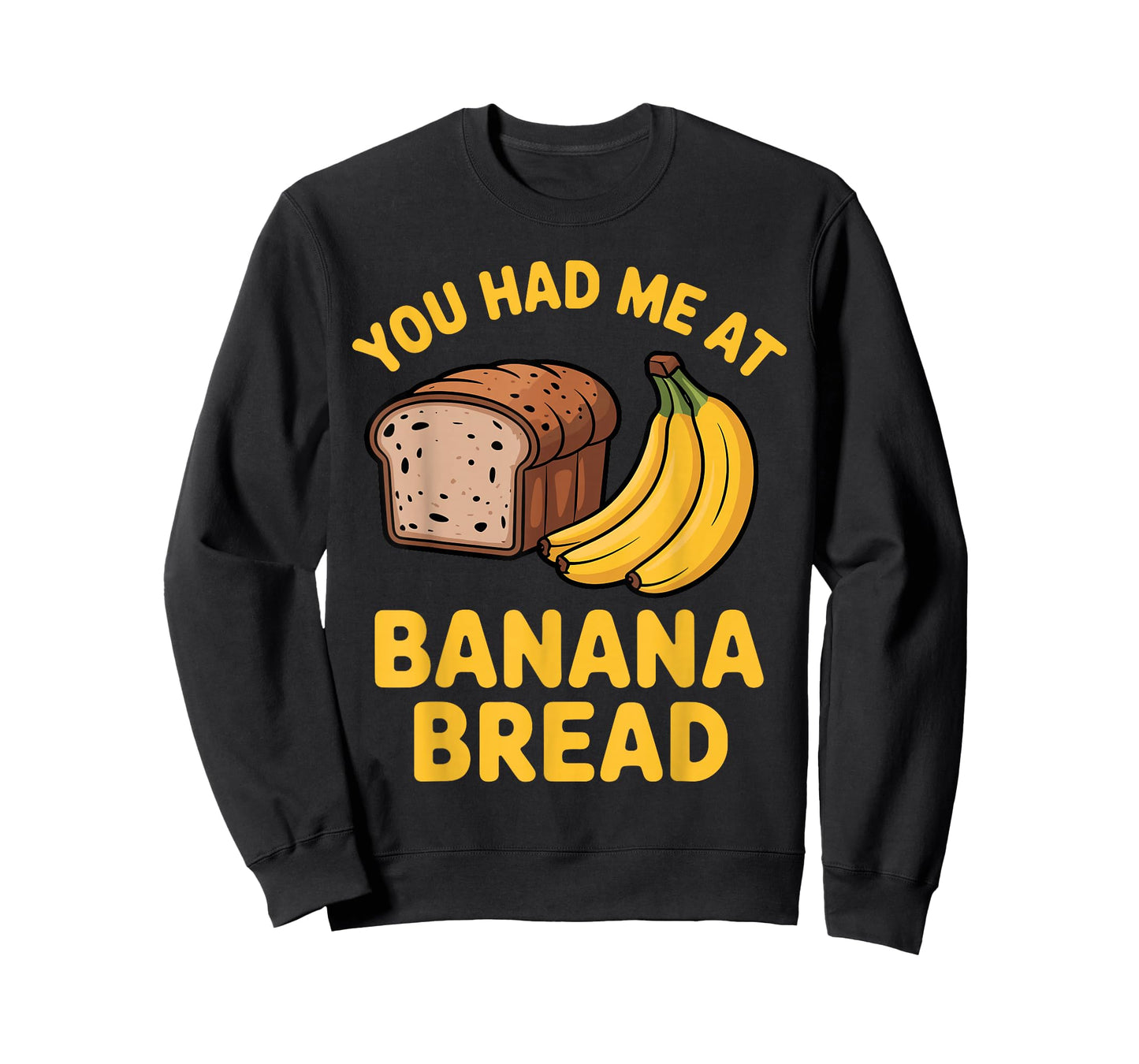 Banana Bread Art for Men Women Kid Baking Banana Bread Lover T-Shirt
