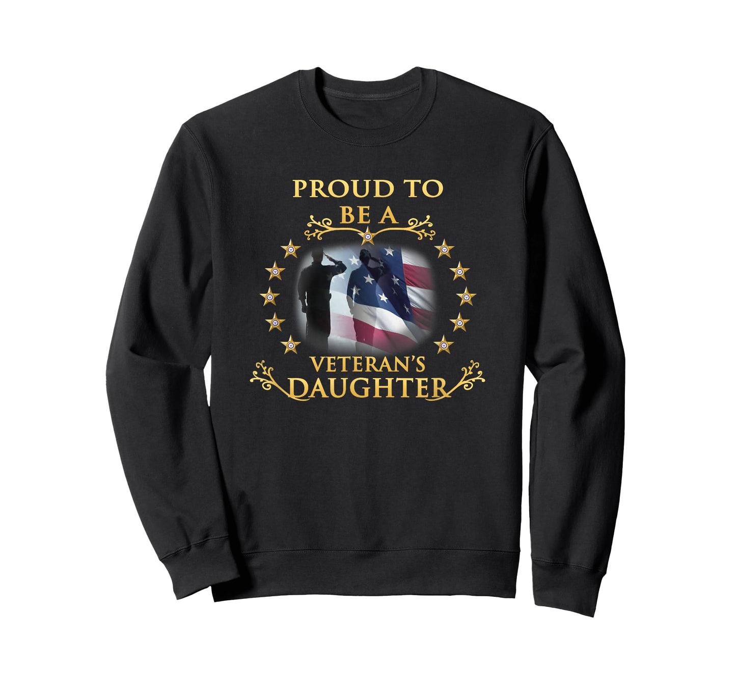 Proud Veteran Daughter Thank You Veterans T-Shirt