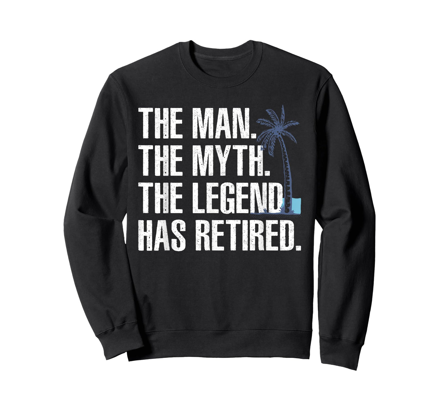 Cool Retirement For Men Grandpa Dad Retired Man Myth Legend T-Shirt
