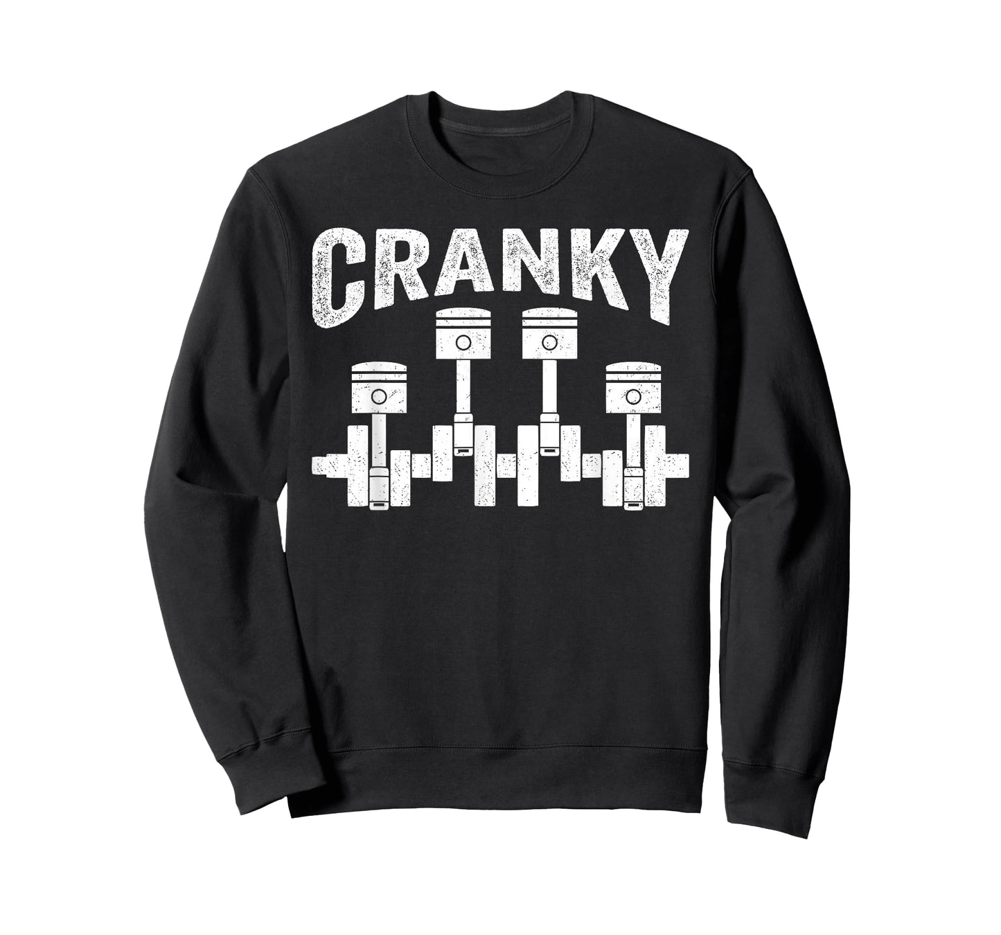 Cranky Car Engine Crankshaft Cars Lover Mechanics Father Day T-Shirt