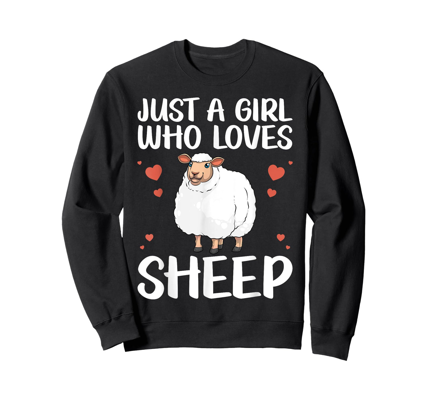 Cool Sheep For Women Girls Kids Love Lamb Sheep Lover Farmer T-Shirt