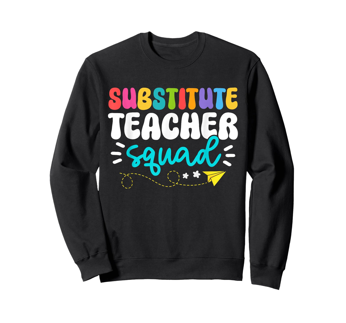 Cute Substitute Teacher Girls Boys Team Substitute Squad T-Shirt