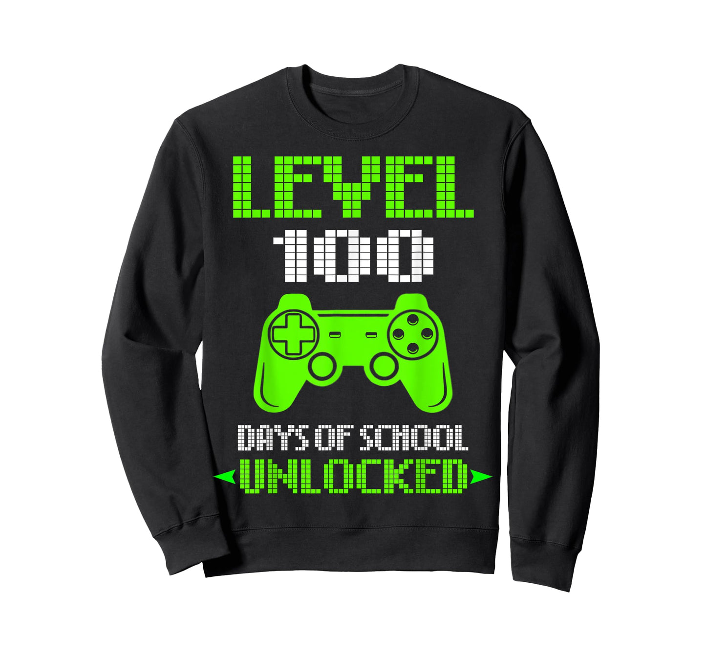 100th Day of School Shirt Kids Video Games Boy Gift Gamer T-Shirt