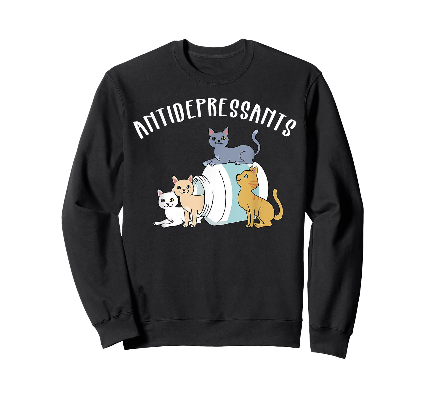 Cat Antidepressant Funny Cat T-Shirt