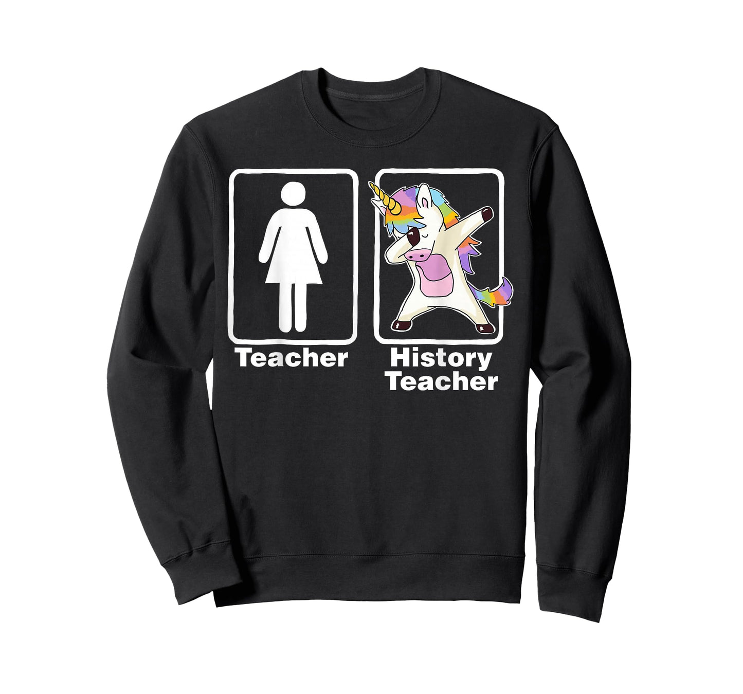 Funny Unicorn History Teacher T-shirt History Teacher Gifts T-Shirt