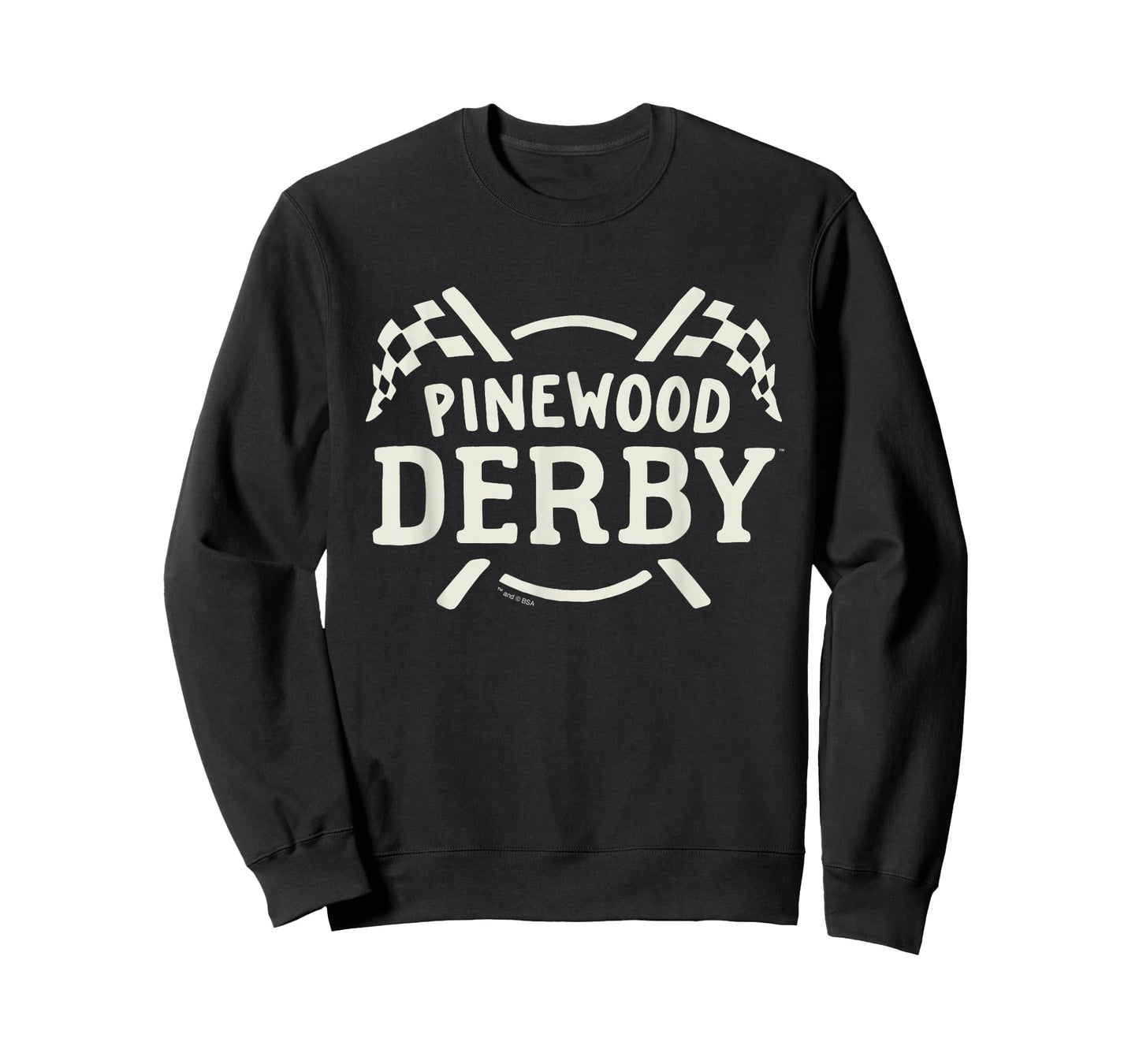Pinewood Derby (Race Flags) T-Shirt