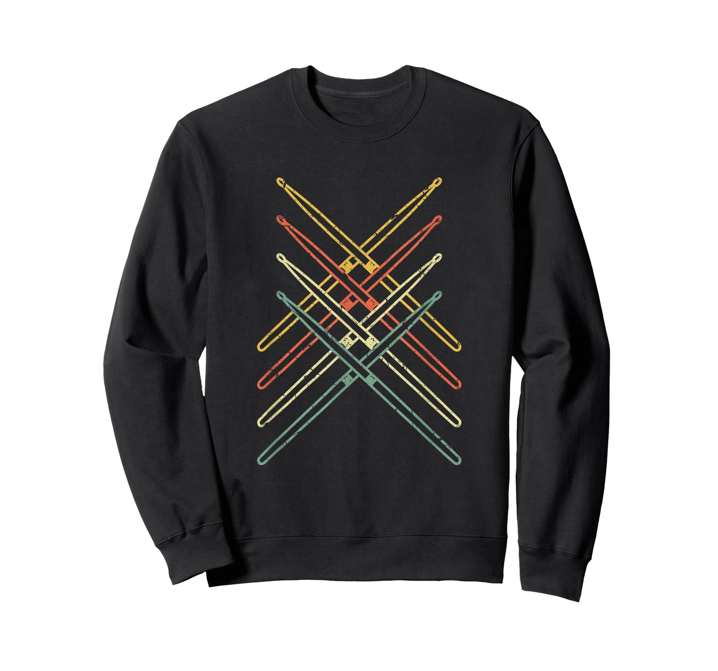 Retro Drumsticks Drummer Gifts Drums T-Shirt
