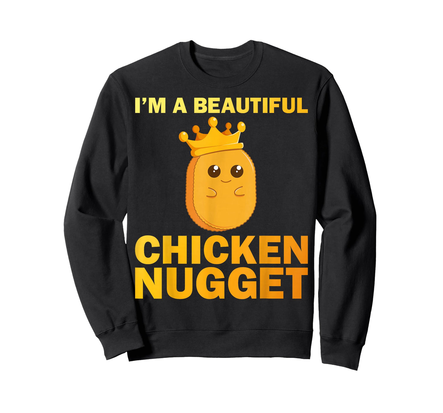 Cute Chicken Nugget Art For Women Girls Chicken Nugget Lover T-Shirt