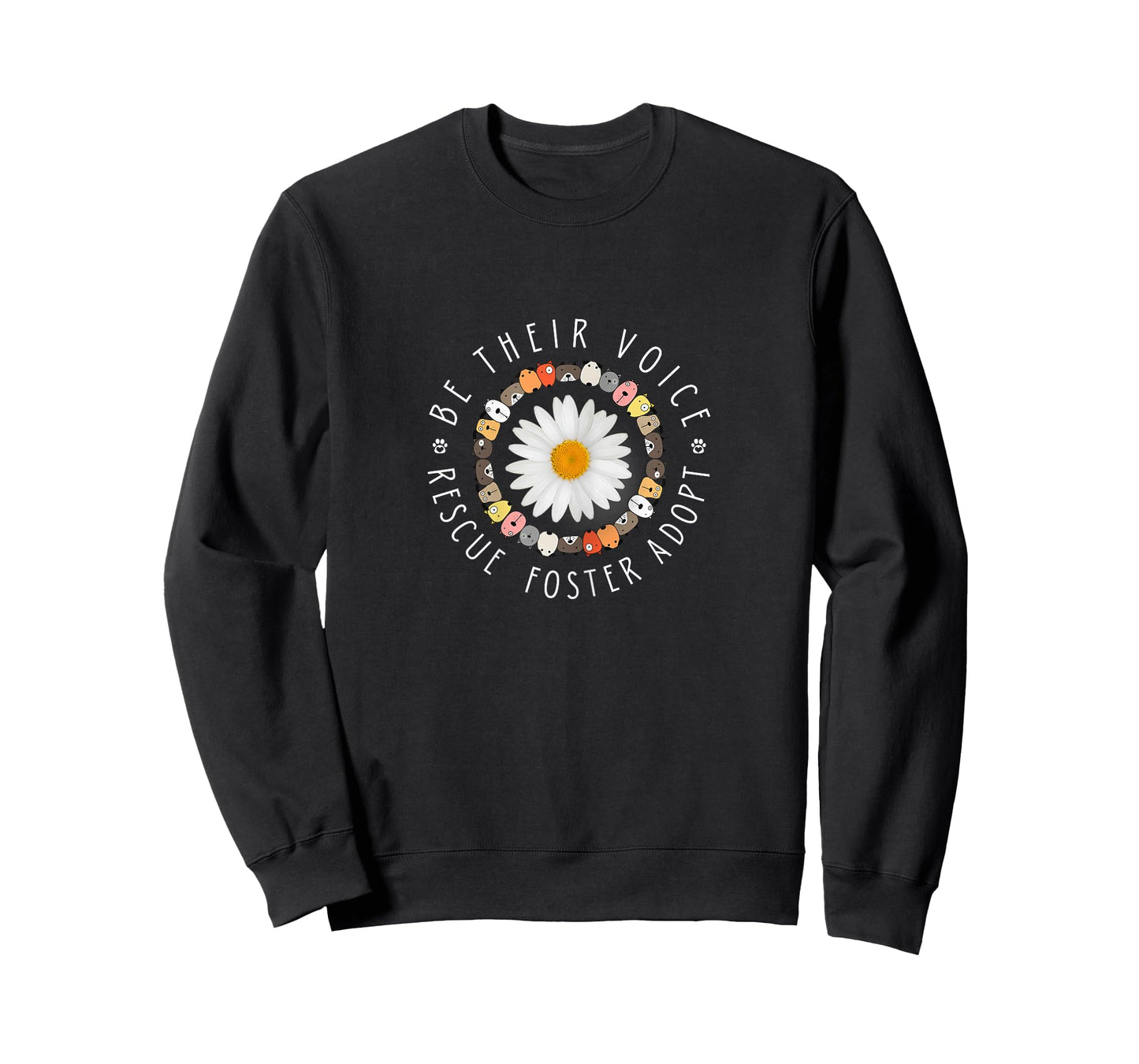 Cute Animal Rescue Tee - Be Their Voice Rescue Foster Adopt T-Shirt