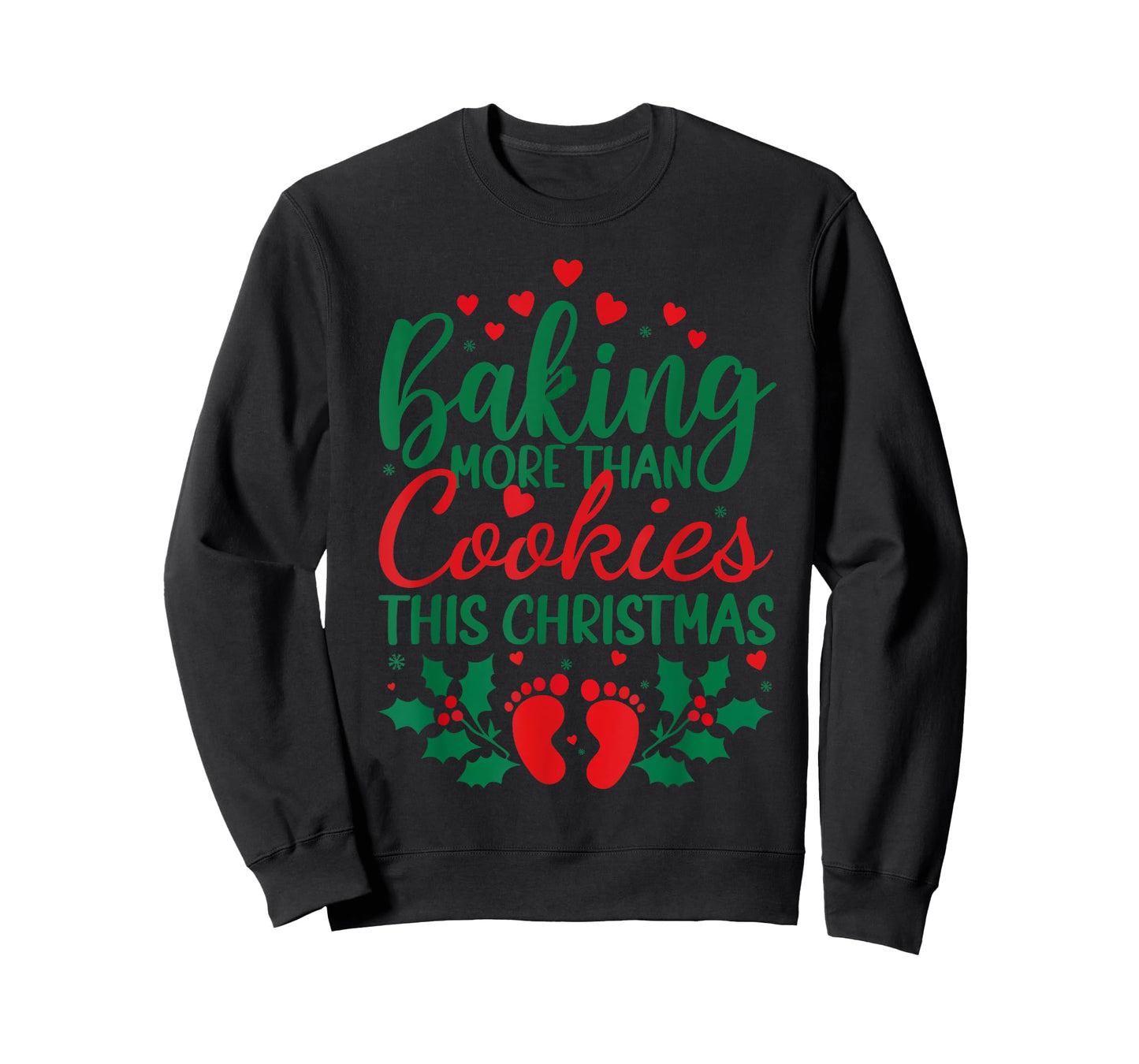 Baking More Than Cookies This Christmas Pregnancy Pregnant T-Shirt