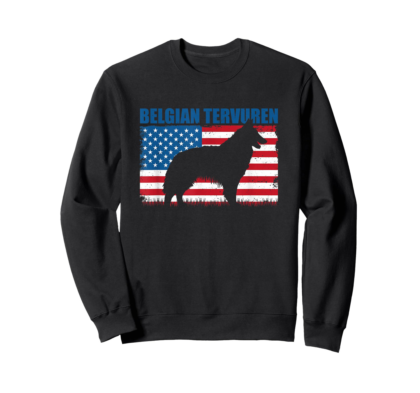 American Flag Belgian Tervuren Women Kids Men T-Shirt