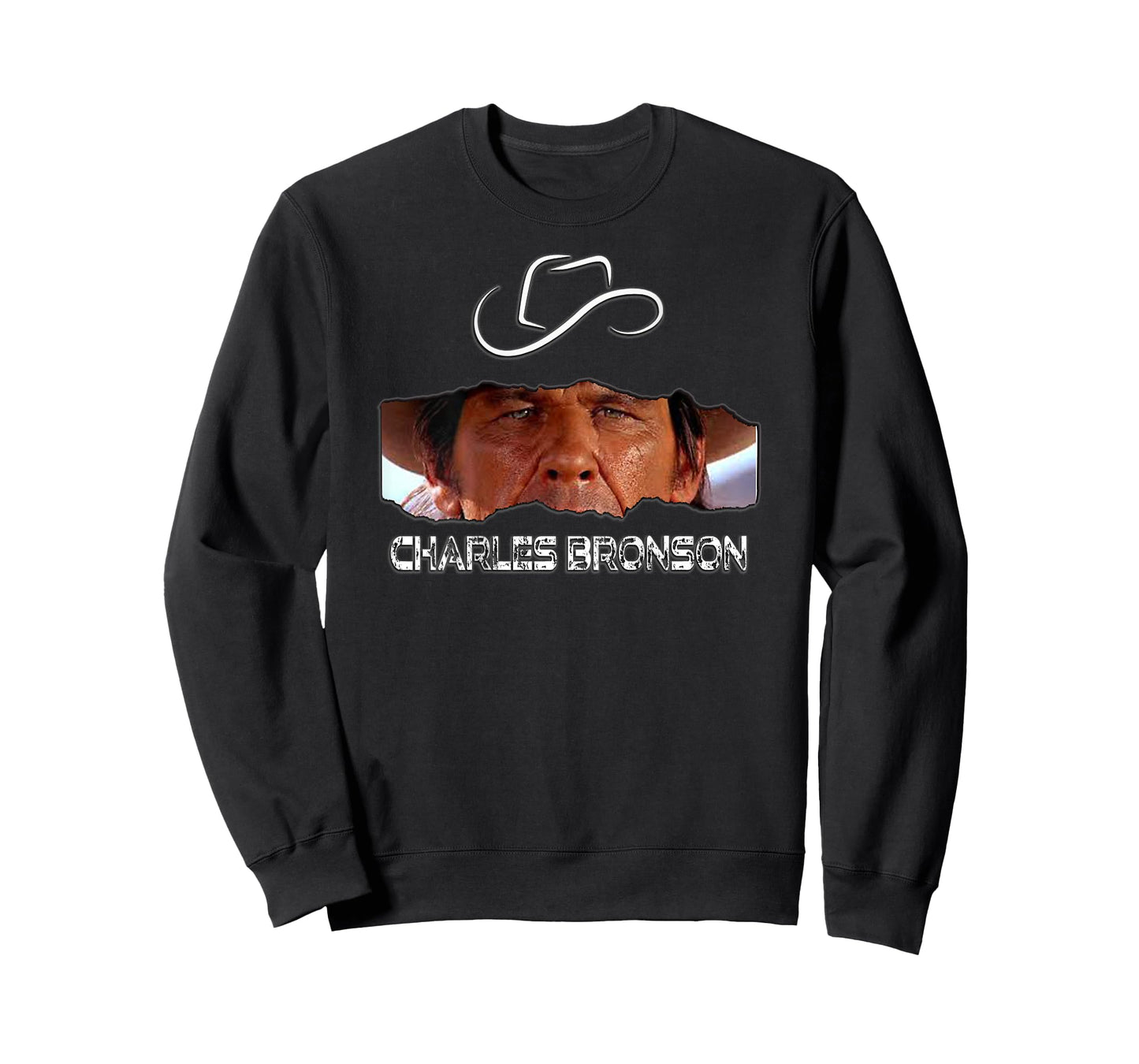 Charles Bronson_001_Back Printed T-Shirt