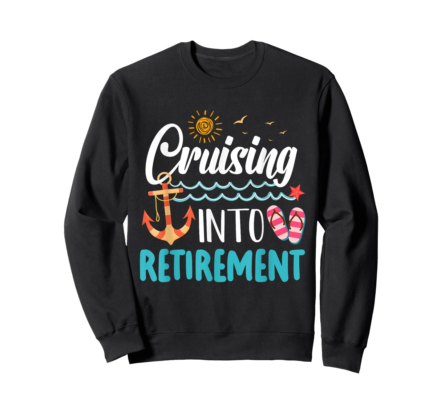 Cruising Into Retirement Men Women Retired Cruise Ship T-Shirt