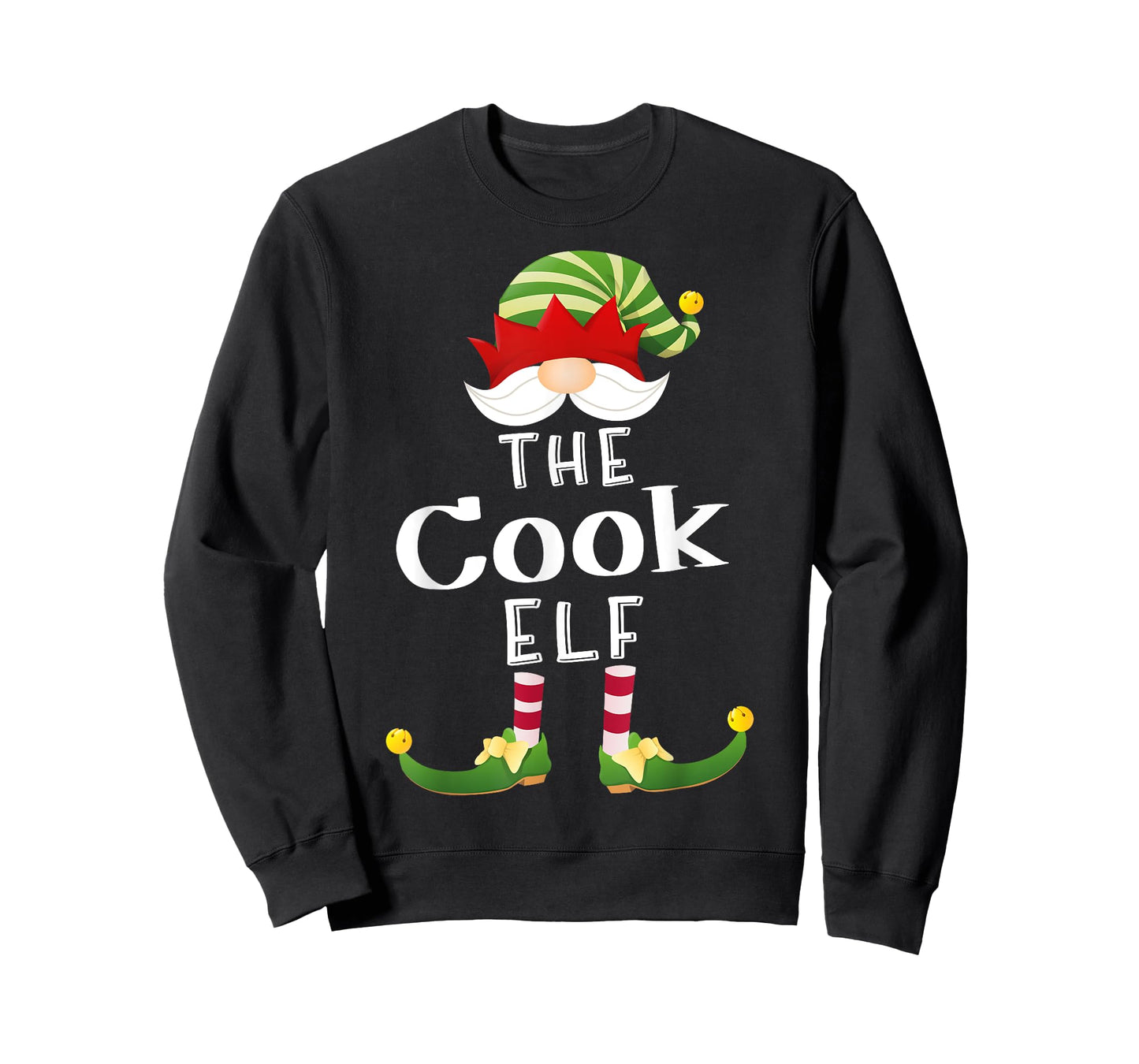 Cook Elf Group Christmas Funny Pajama Party T-Shirt