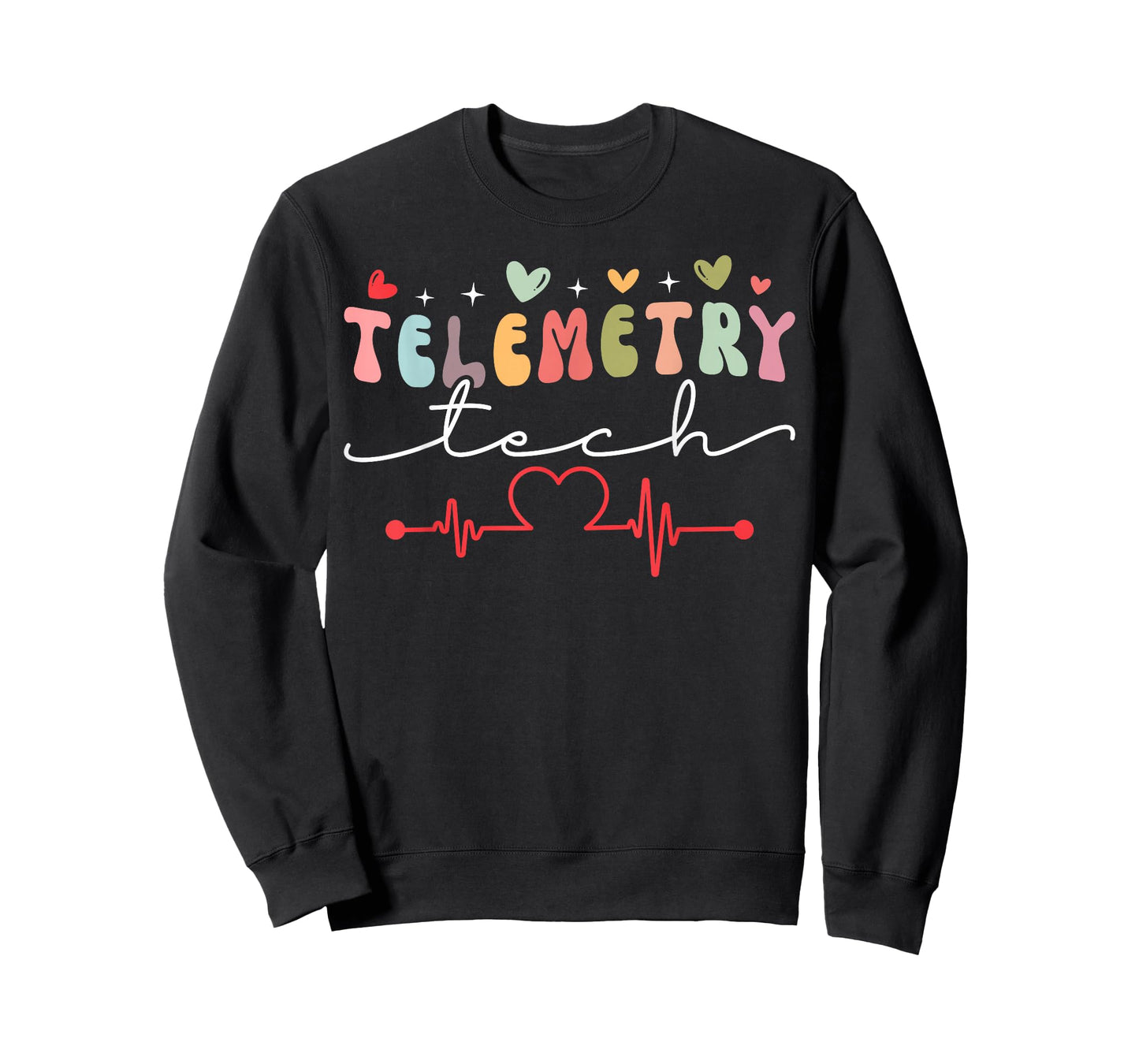 Cute Telemetry Tech Heart T-Shirt