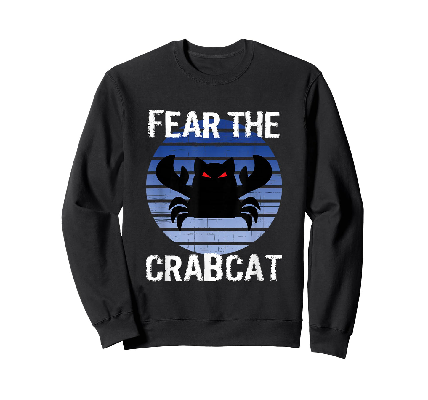 Fear The Crabcat - Funny Crab cat Cryptid Cryptozoology T-Shirt