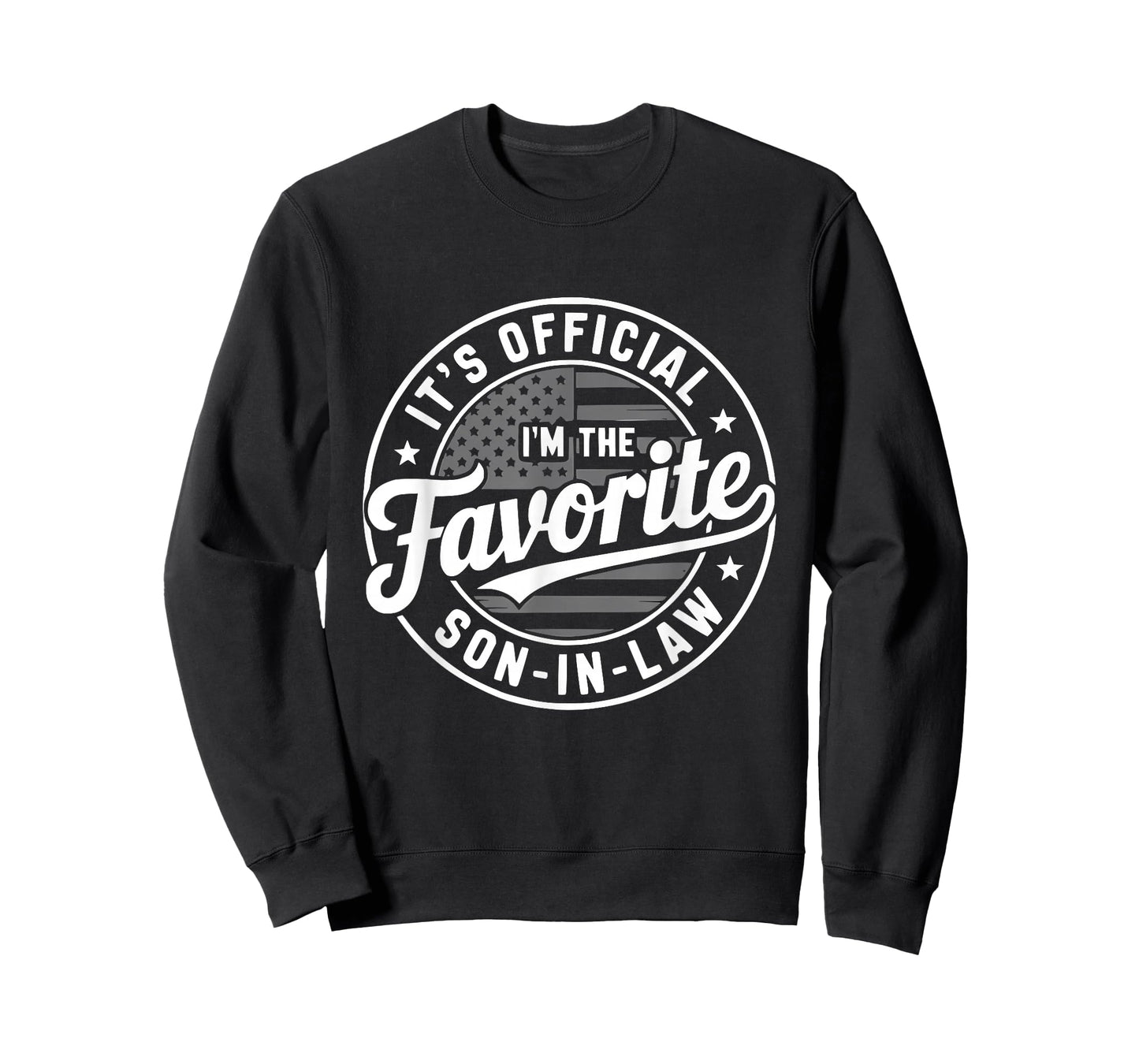 It's Official I'm The Favorite Son in Law Mens Fathers Day T-Shirt