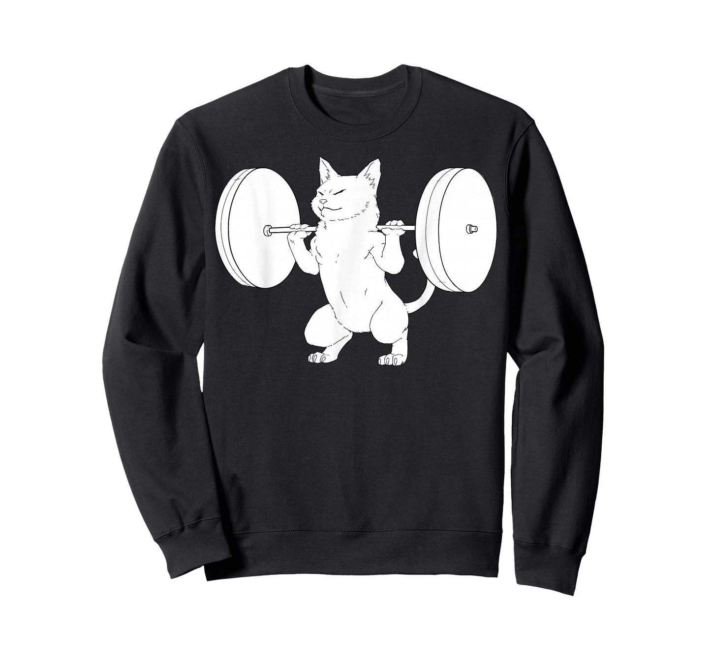 Cat Squat Powerlifting T-Shirt Cute T-Shirt