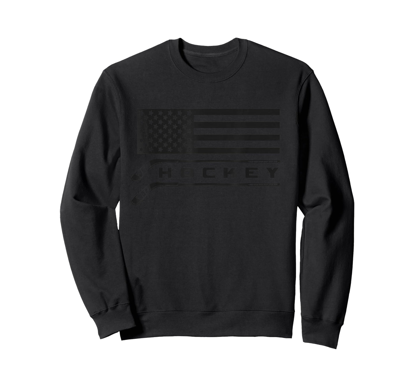 American Flag Hockey Apparel - Hockey T-Shirt Small