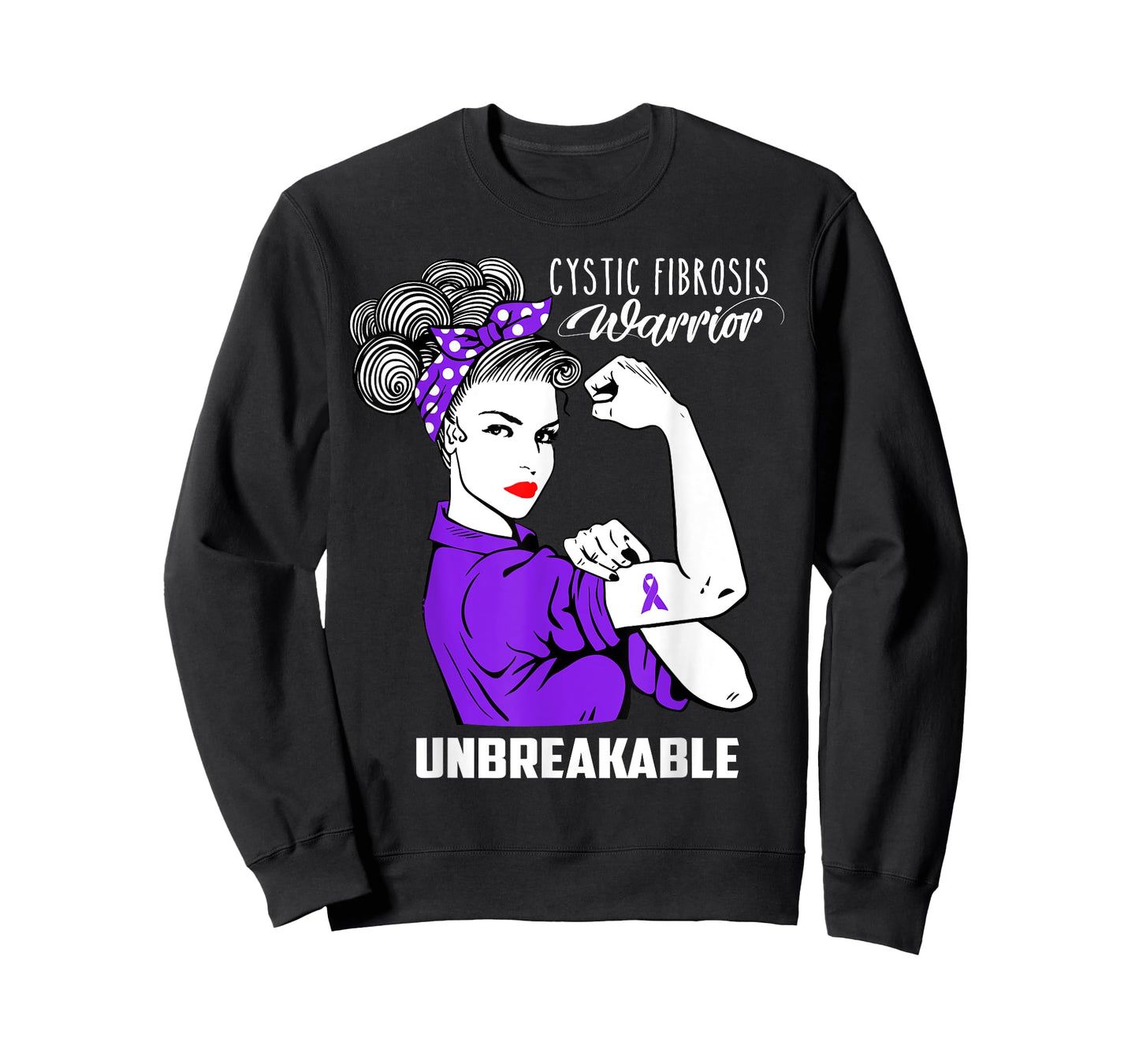 Cystic Fibrosis Warrior Unbreakable Shirt Awareness Gift T-Shirt