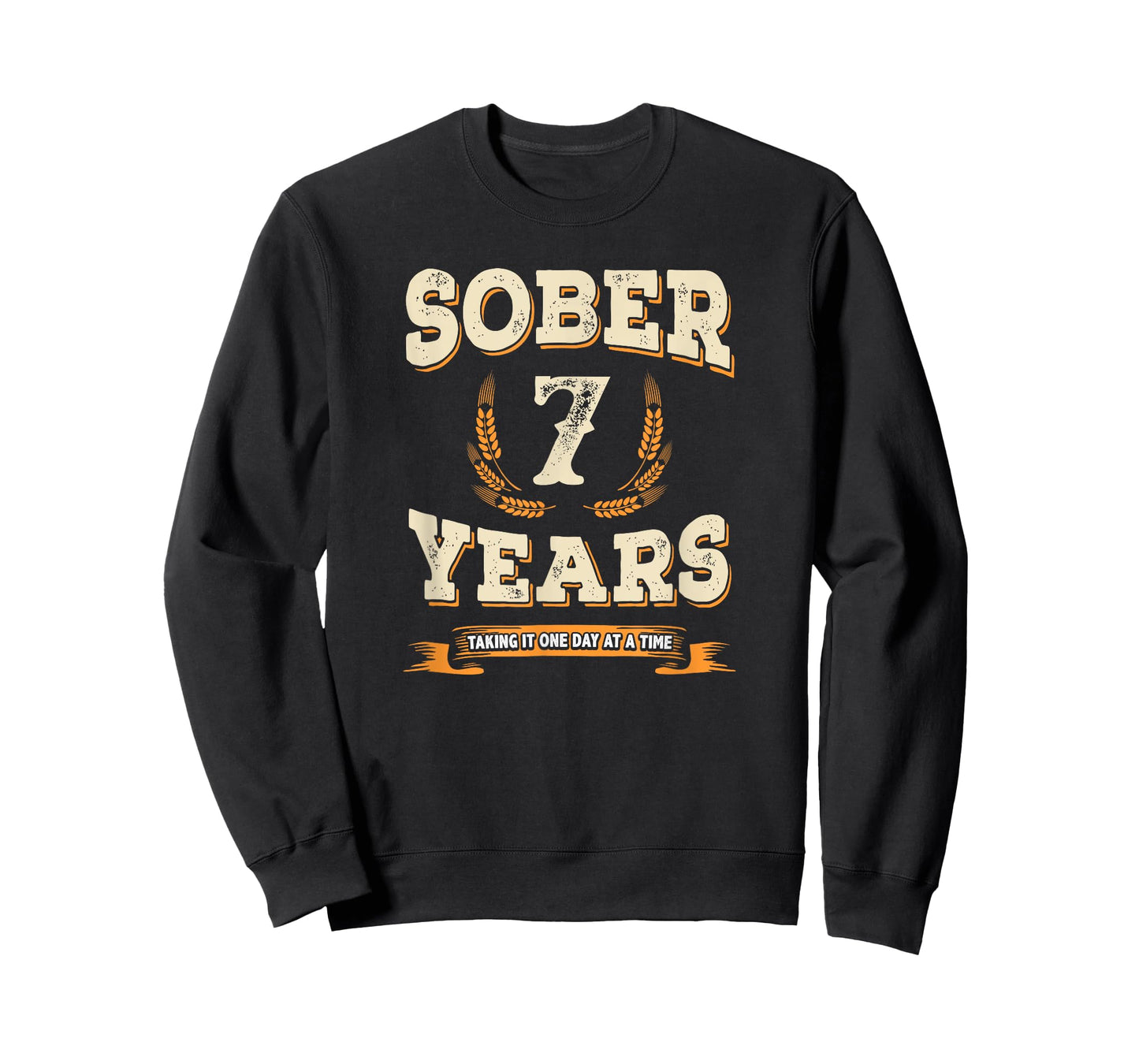 Clean and Sober Anniversary Gifts 7 Years Sobriety Shirt