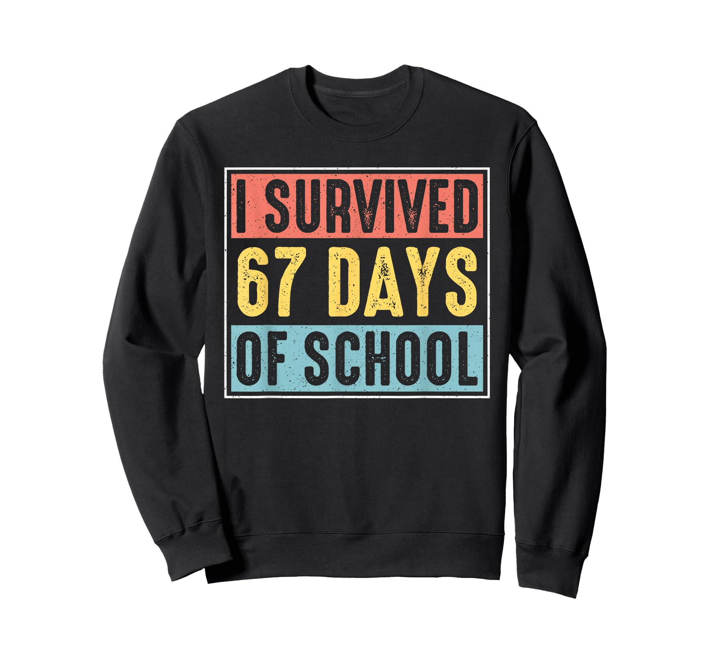 I Survived 67 Days of School for Kids Boys Girls T-Shirt