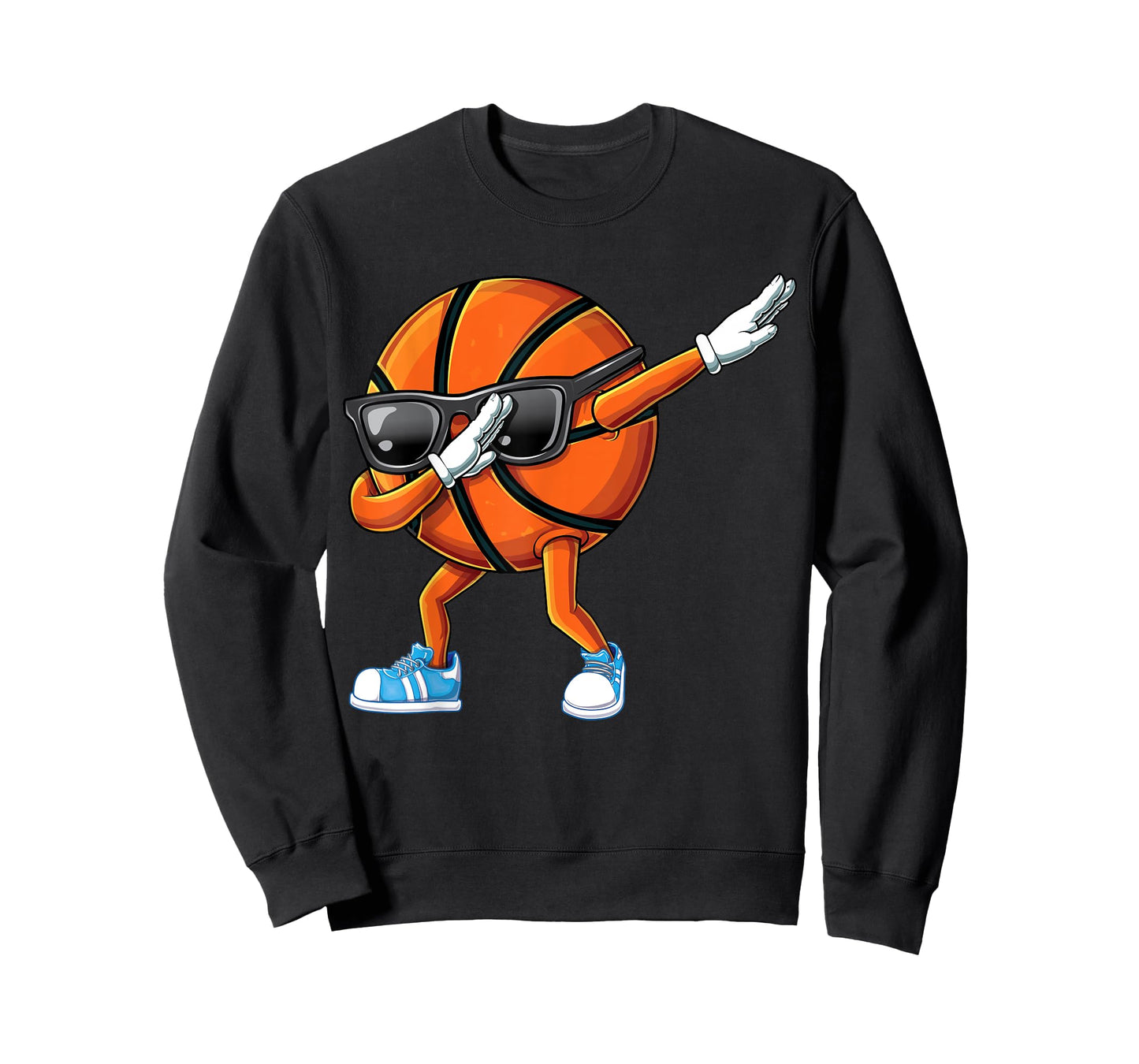 3fie Dabbing Basketball Sunglasses Ball Graphic Funny Dab T-Shirt