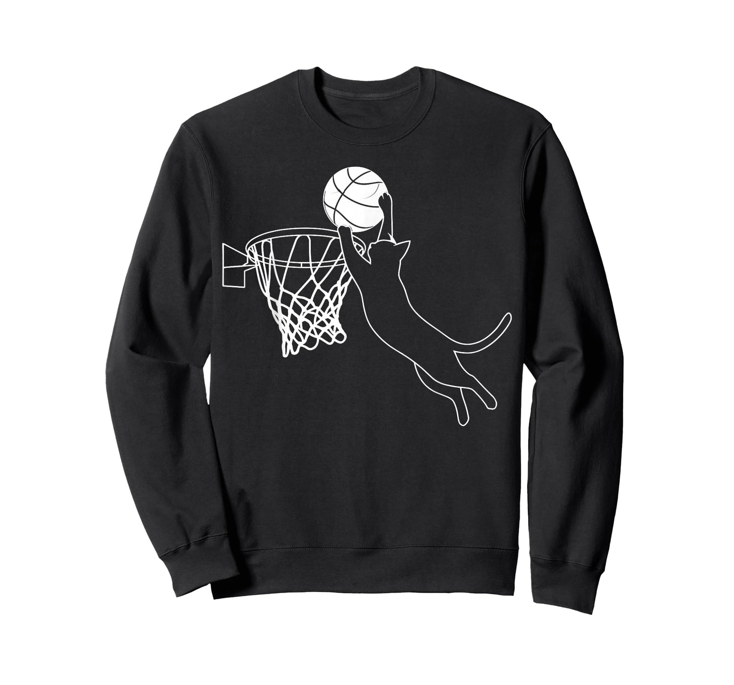 Cats Playing Basketball Funny Cat And Basketball Lover Kitty T-Shirt