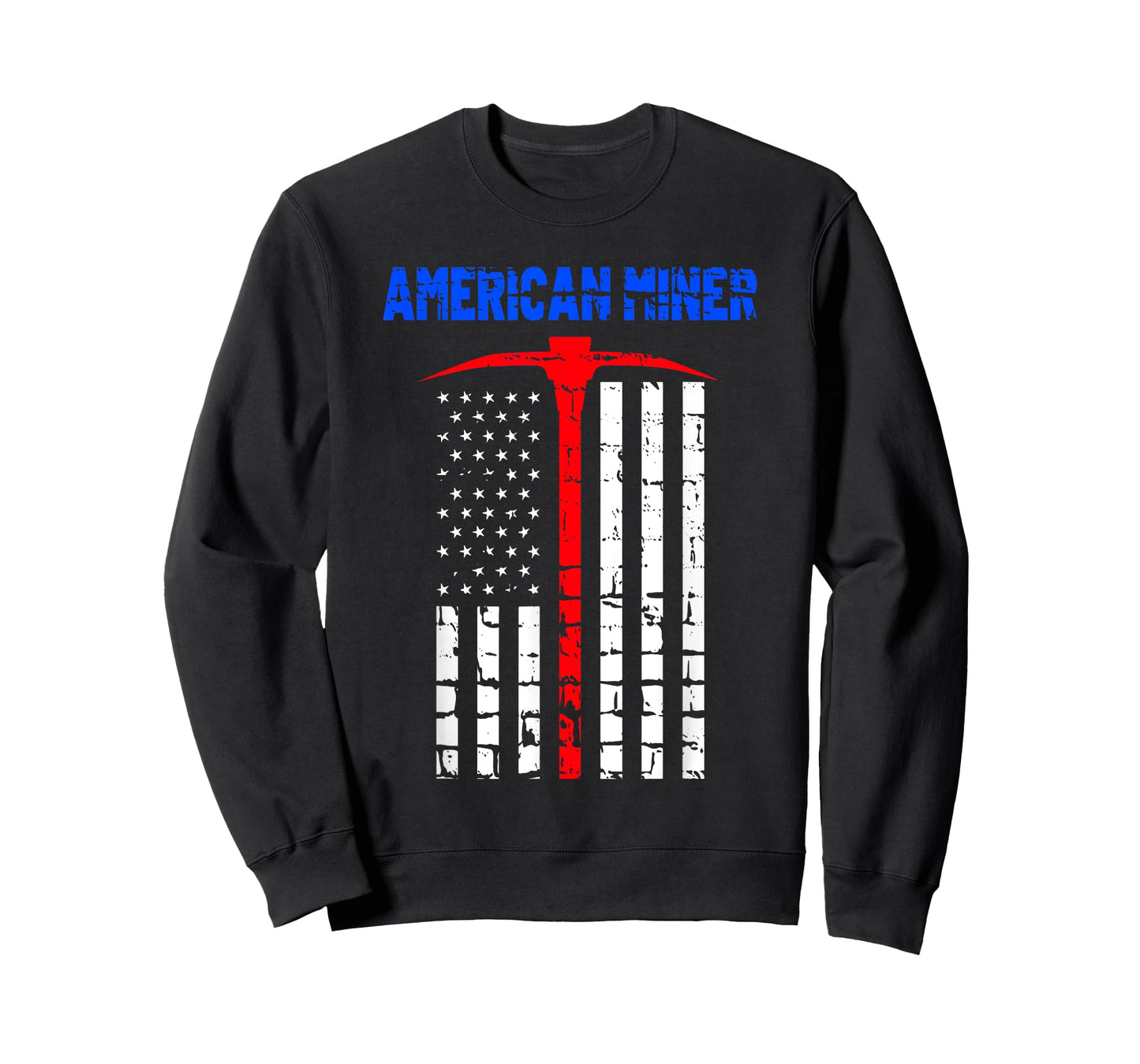 Gold Miner Proud American Miner Coal Gold Lovers Funny Gift T-Shirt