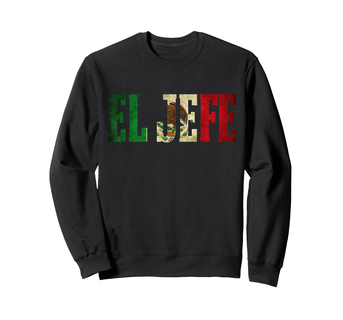 Cool EL JEFE Mexican Shirt Mexican Flag Shirt for Men T-Shirt