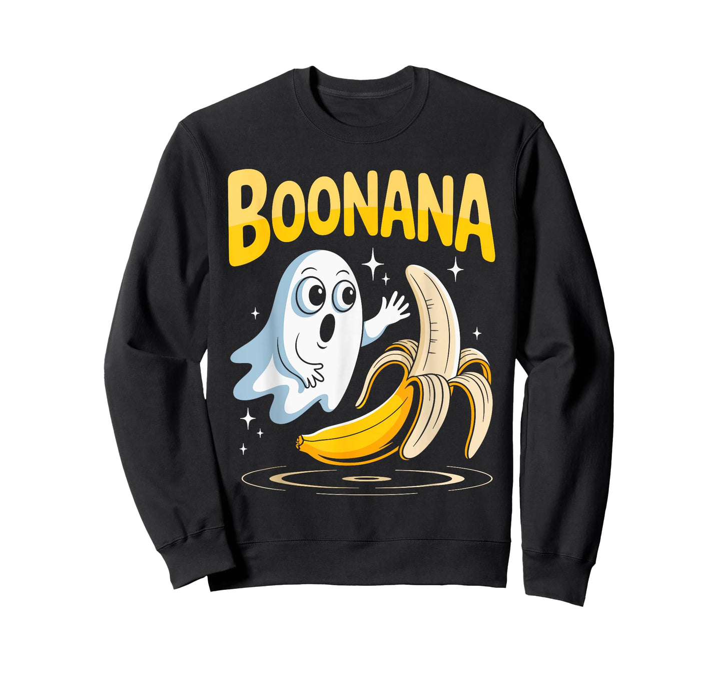 Boonana Ghost Banana Costume Adult Toddler Kids Banana T-Shirt