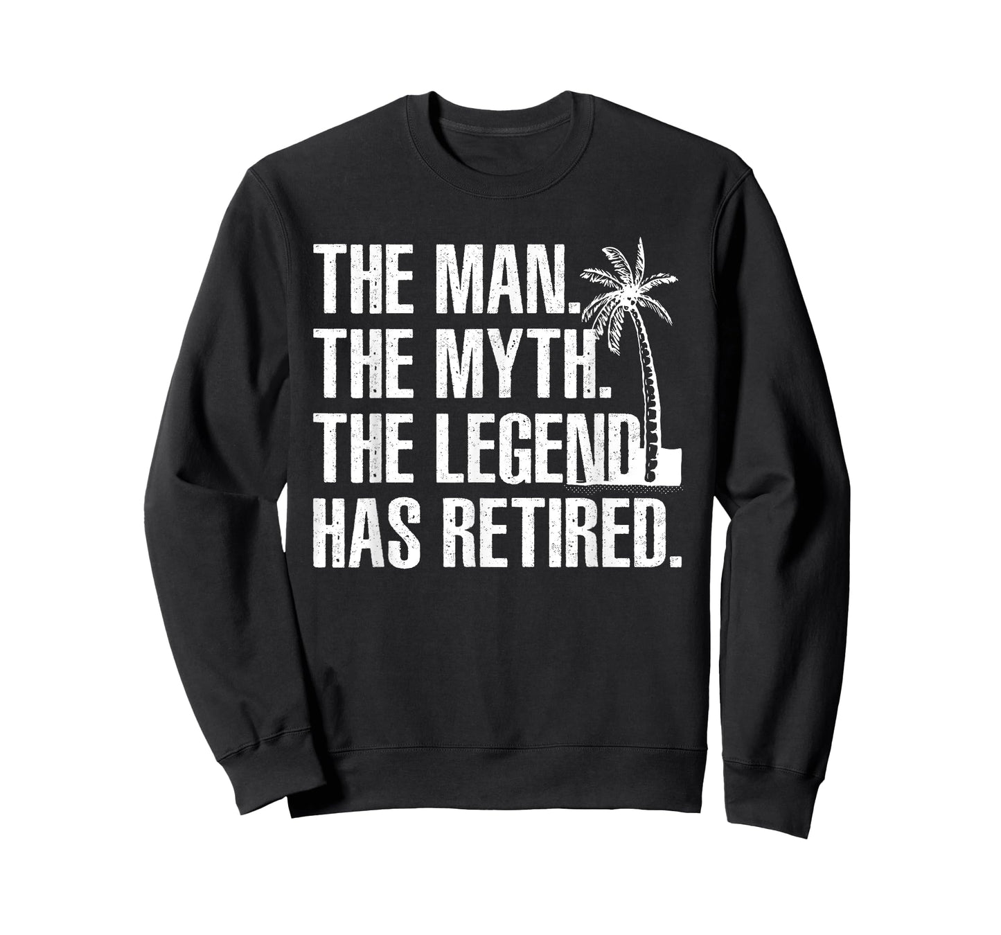 Cool Retirement For Men Grandpa Dad Retired Man Myth Legend T-Shirt