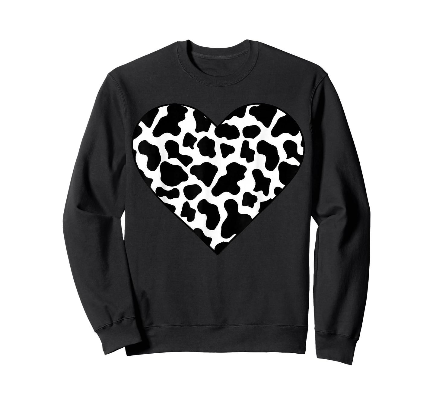 Cow-Print Heart T Shirt Women Heifer Farm Mom Mothers Day T-Shirt