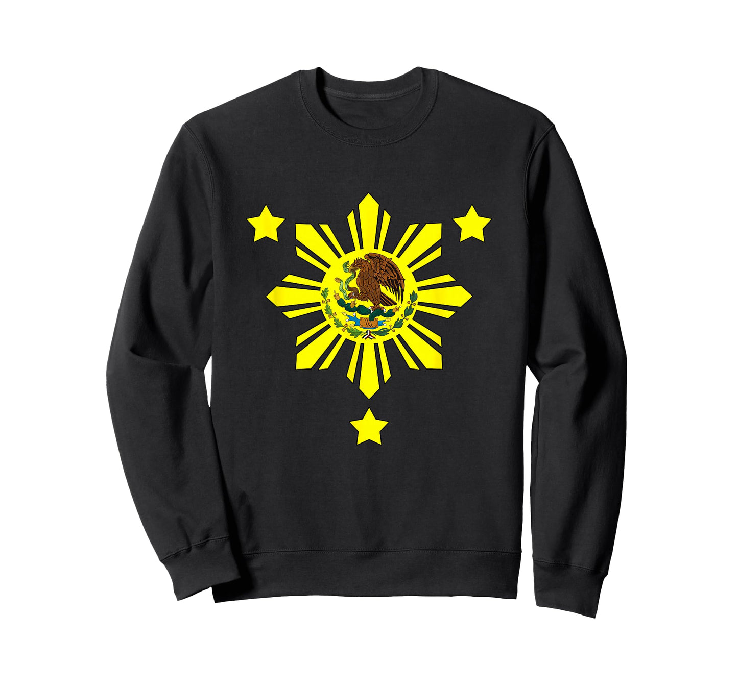 Philippines Mexico Filipino Mexipino Mexican Mixed Flag Day T-Shirt