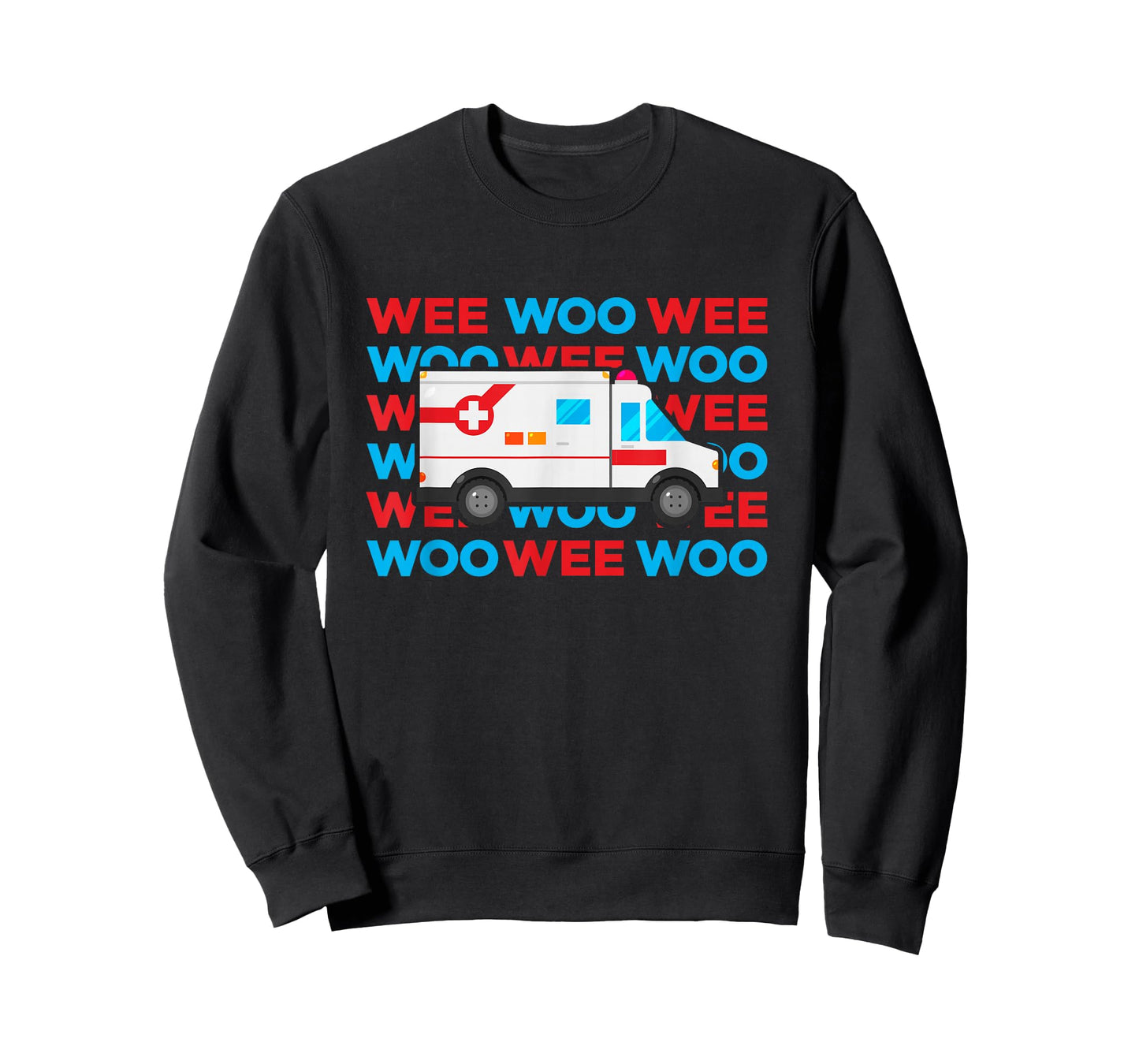 Ambulance EMT Paramedic for Kids Wee Woo Emergency T-Shirt