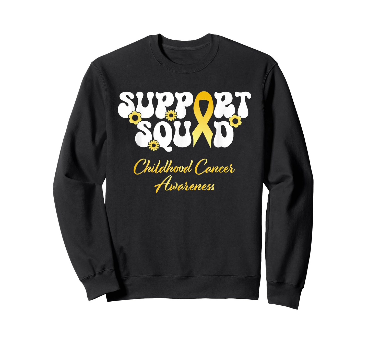 Childhood Cancer Support Squad Childhood Cancer Awareness T-Shirt