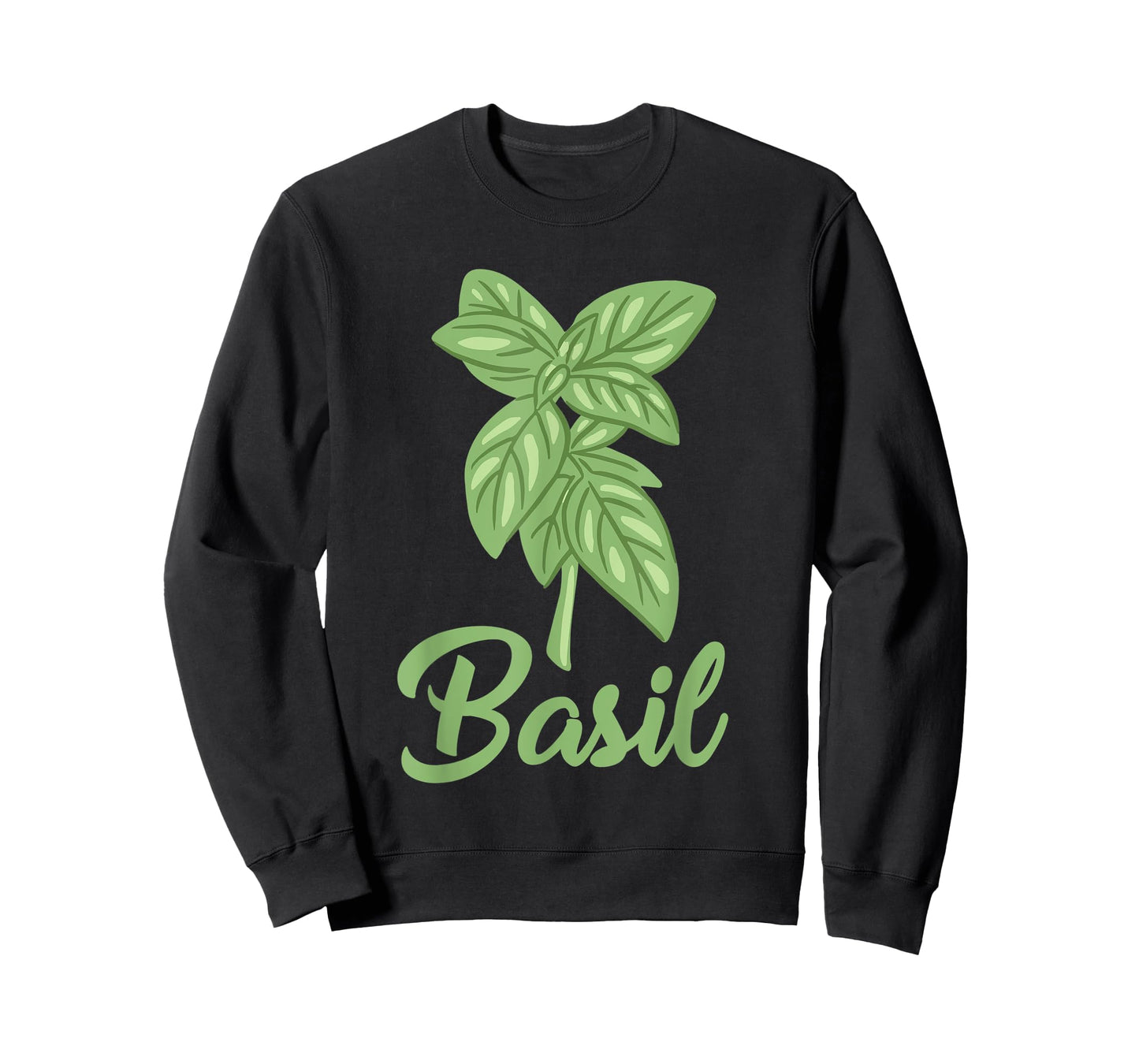 Basil Apparel Gardening Herbs Lover Basil Leaf T-Shirt