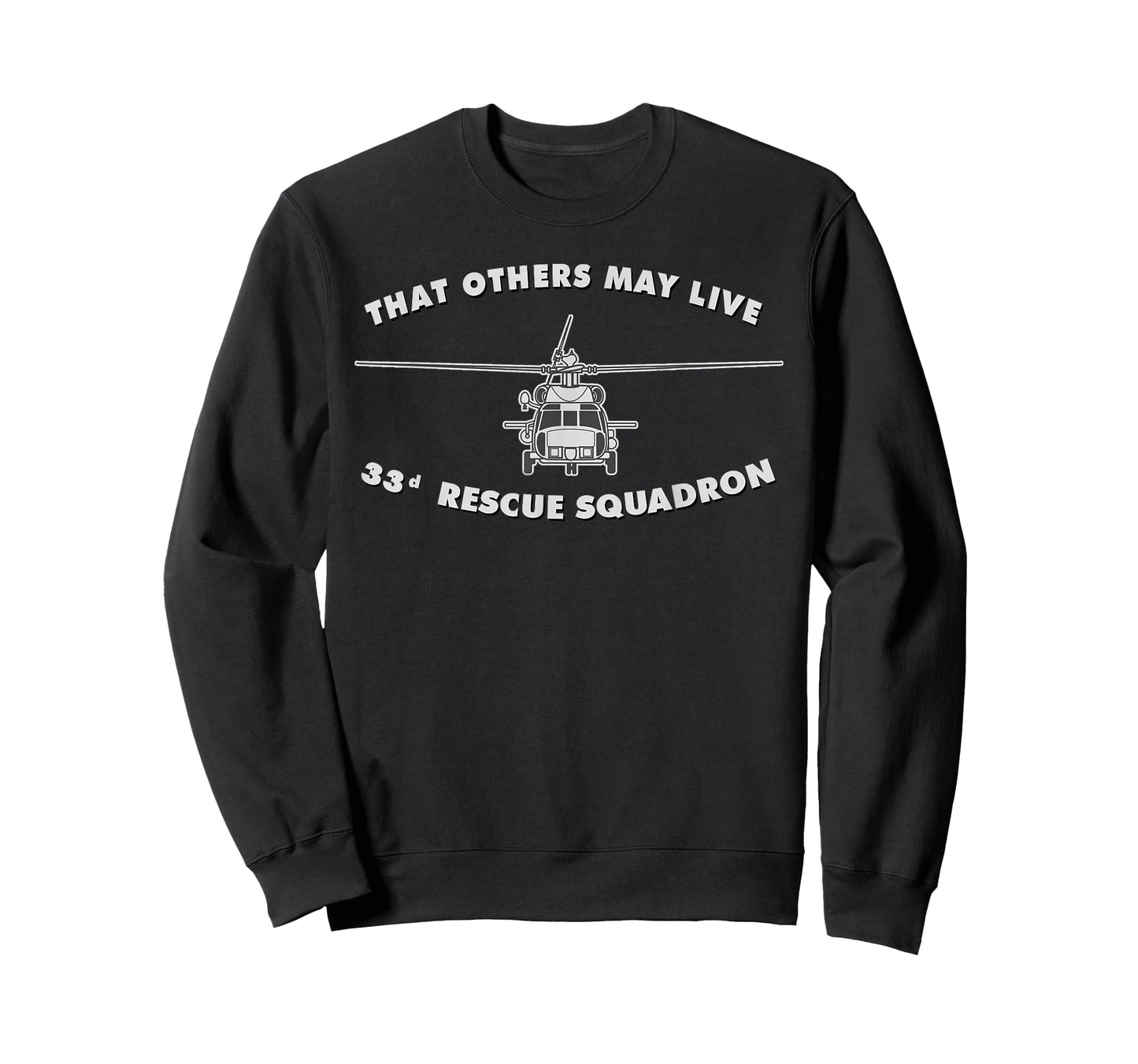33rd Rescue Squadron HH-60 Pave Hawk Helicopter T-Shirt T-Shirt